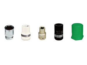 INDUSTRIAL GRADE GALVANIZED AND CHROMIUM-PLATED SOCKETS